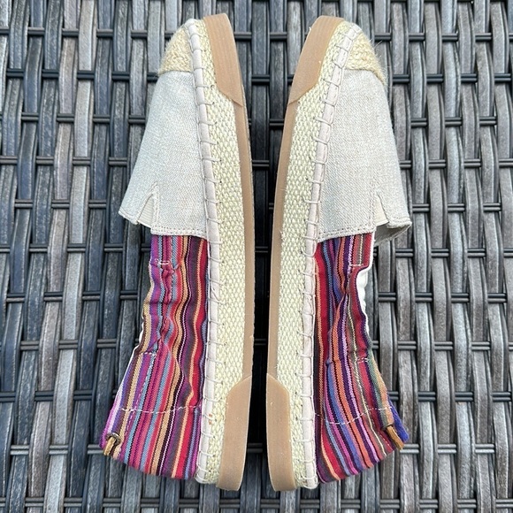 Nwot SPERRY TOP-SIDER Women's Laurel Reef Espadrille - Oatmeal/Caribbean Stripe - Picture 3 of 16
